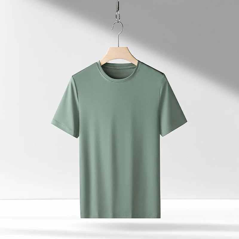 T-Shirt Masculina Algodão Pima